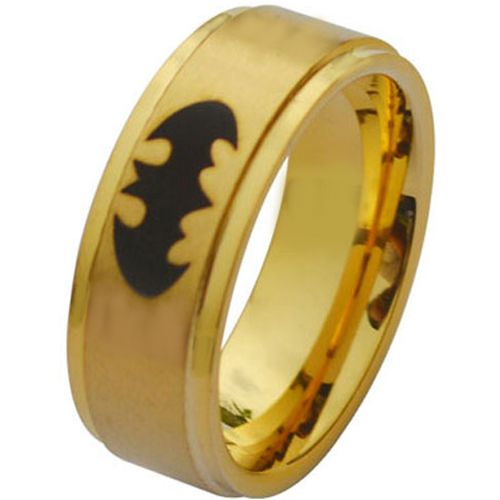 tungsten carbide batman ring